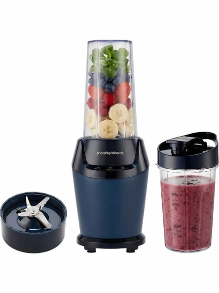 Morphy Richards MUC-BKS2V 21.000 RPM Çok Amaçlı Mavi Smoothie Blender Seti ürün görseli 1