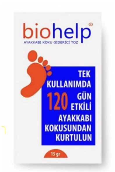 BİOHELP AYAK TOZU 15 GR - 48'Lİ FANUS ürün görseli 1