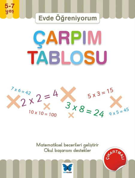 Evde Öğreniyorum - Çarpım Tablosu ürün görseli 1