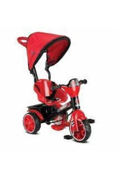 ÖYKÜ BEBEK DİYARI Öykü Bebek Dünyası Bobo Speed Tenteli 3 Tekerlekli Bisiklet ürün görseli 1