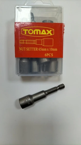 TOMAX MANYETİK SOMUN ADAPTÖRÜ 10mmx65mm ürün görseli 1