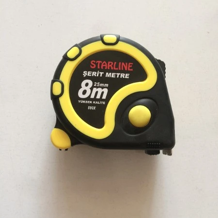 STARLİNE 890X  8*25 MM YÜKSEK KALİTE ÇELİK ŞERİT 8 METRE 1 KUTU (6 ADET) ürün görseli 1