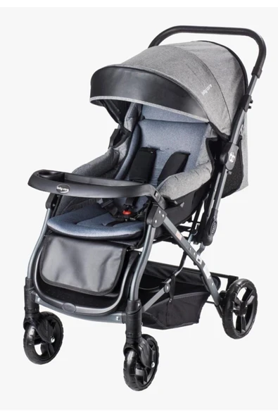 Baby Care Bc 65 Capron Çiftyönlü Bebek Arabası Gold Siyah Z ürün görseli 1