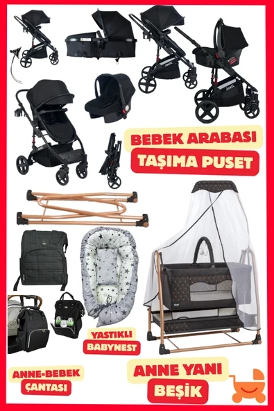 ÖYKÜ BEBEK DUNYASI Truva Pluss Yeni Doğan Bebek Çeyiz Seti (12 Parça) Bebeğiniz En Güzel Başlangıç ürün görseli 1