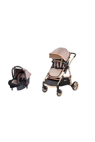 Baby Care Bc-310 Safari Trio Travel Bebek Arabası Puset Kahve ( N ) ürün görseli 1