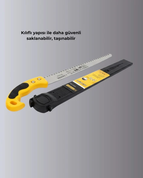 Bahçe ve Ağaç Budama Testeresi Ergonomik Saplı - Resim 4