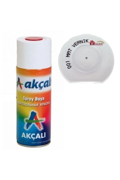 Akçalı Sprey (V) 001 Mat Vernik 400ML ürün görseli 1