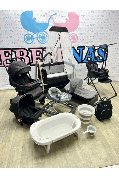bebemnas Star Yeni Doğan Bebek Çeyiz Seti Full Set (Bebeğiniz İçin Gerekli Olan Her Şey) ürün görseli 1