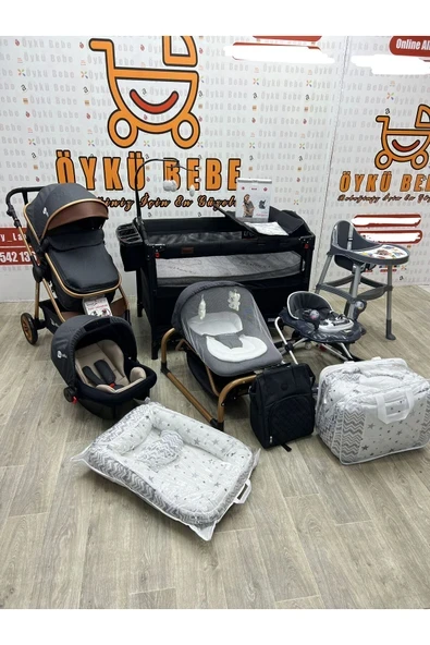 ÖYKÜ BEBEK DUNYASI COMFORT YENİ DOOĞAN BEBEK ÇEYİZ SETİ FULL SET ürün görseli 1
