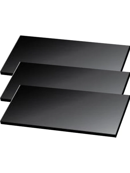 RONEY Model RW10- (777)- 110X50X3mm Siyah Maske Camı (10 Ad.) ürün görseli 1