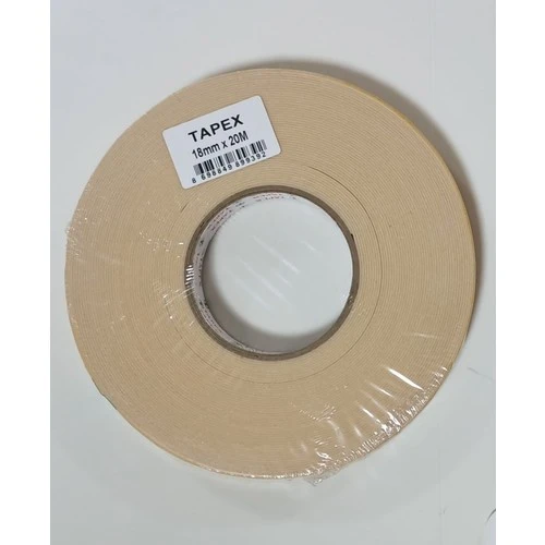 TAPEX Çift Taraflı Köpük Bant 18mm x 20 Metre ürün görseli 1
