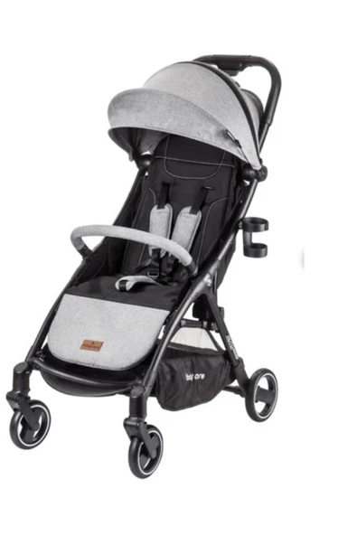 Baby Care BABYCARE OTOMATIK KABIN BEBEK ARABASI GRI ürün görseli 1