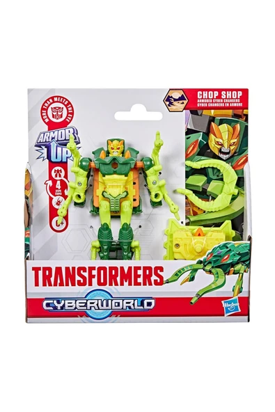 Transformes Cyberworld Zırhlı Siber Dönüşen Arabalar Chop Shop G0747 ürün görseli 1