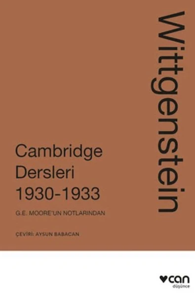 Wittgenstein: Cambridge Dersleri 1930-1933 ürün görseli 1