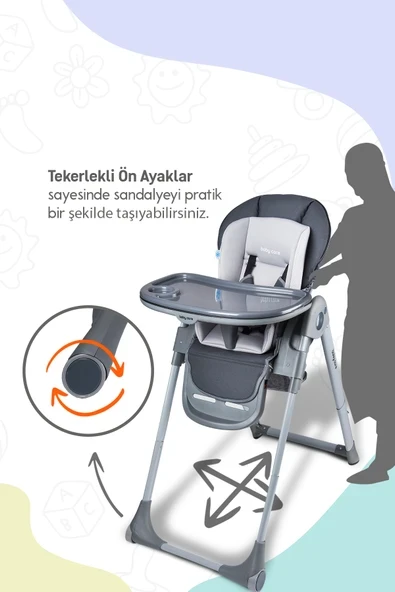 Baby Care Flex Mama Sandalyesi (YEŞİL) - Resim 2
