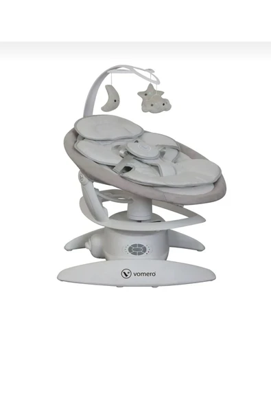 BabyHope Gri Elegance Otomatik Sallanır Kumandalı Anakucağı ürün görseli 1