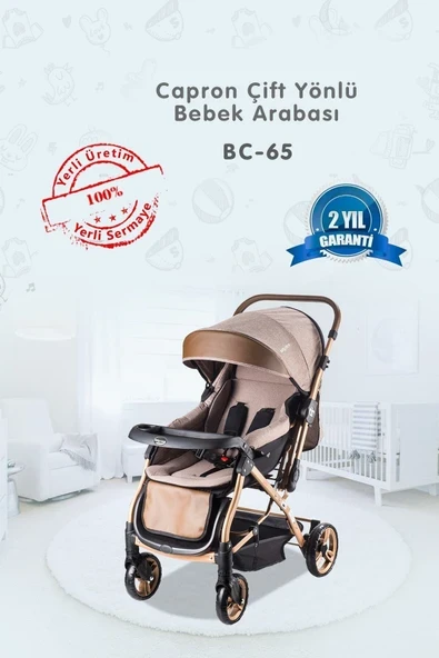Baby Care Bc 65 Capron Çift Yönlü Bebek Arabası ürün görseli 1