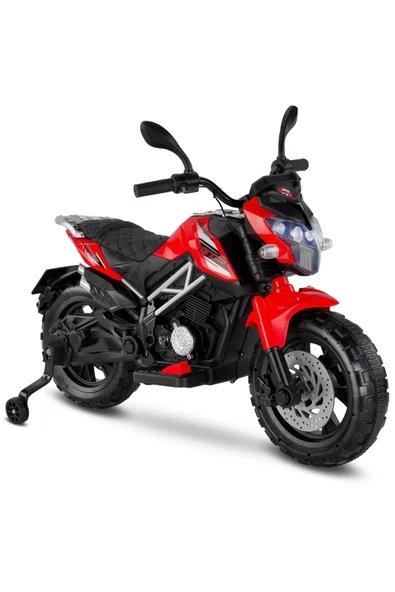 BabyHope 447 Motocross Akülü Motor Çocuk Motoru 12V ürün görseli 1