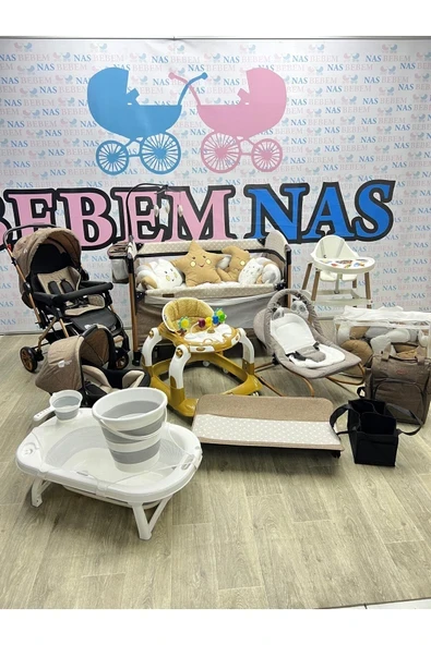 bebemnas Luxury Yeni Doğan Bebek Çeyiz Seti Full Set ürün görseli 1
