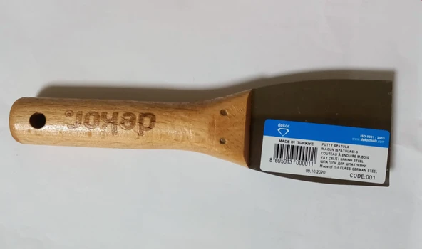 Dekor Macun Ispatulası Ahşap Saplı No:6 - (6 cm) ürün görseli 1