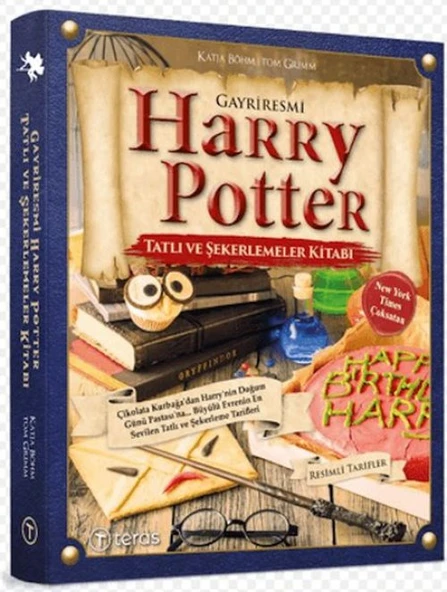 Gayriresmi Harry Potter Tatlı ve Şekerlemeler Kitabı ürün görseli 1