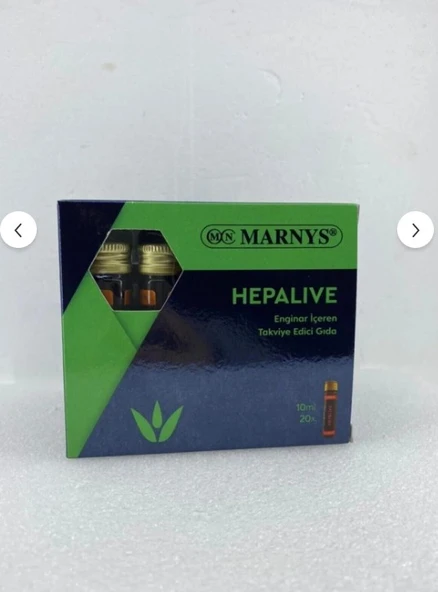 Marnys Hepalive Enginar 20 Flakon X 10 Ml ürün görseli 1