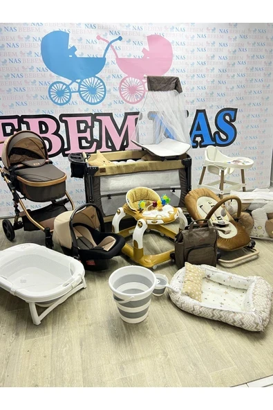 bebemnas Maksimus Yeni Doğan Bebek Çeyiz Seti Full Set (23 Parça) Bebeğiniz İçin Gerekli Olan Her Şey ürün görseli 1