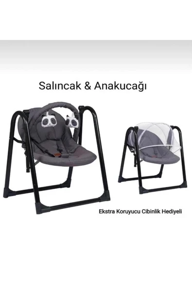 ÖYKÜ BEBEK DİYARI ANA KUCAKLI SALINCAK SALLANIR SABİTLENİR ürün görseli 1