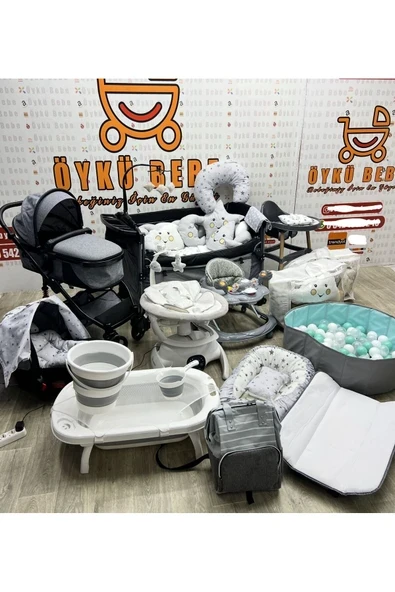 ÖYKÜ BEBEK DUNYASI Lumos Yeni Doğan Bebek Çeyiz Seti (30 Parça) Her Yeni Doğan Bebeğin Öyküsünü Güzelleştiriyoruz ürün görseli 1