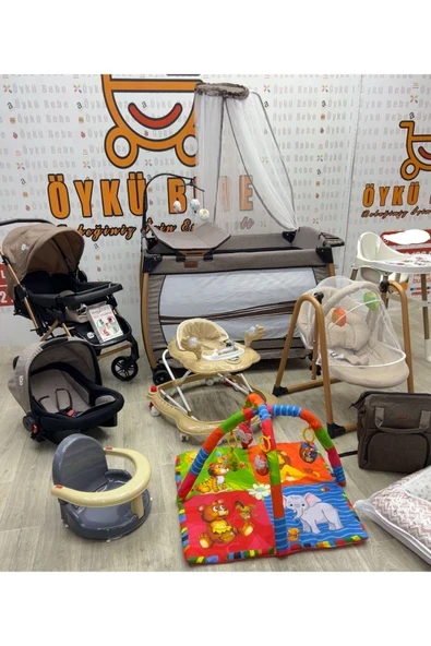ÖYKÜ BEBEK DUNYASI LUCCA YENİ DOĞAN BEBEK ÇEYİZ SETİ FULL SET (19 PARÇA) ürün görseli 1