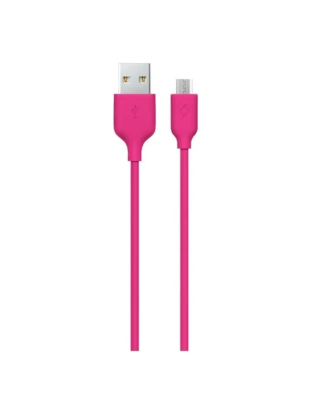 Ttec Micro USB Kablo 1.2 mt Pembe Android Cihazlar İçin ürün görseli 1