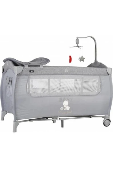 Sunny Baby 9142 Joy Plus Park Yatak 70x120 - Gri ürün görseli 1