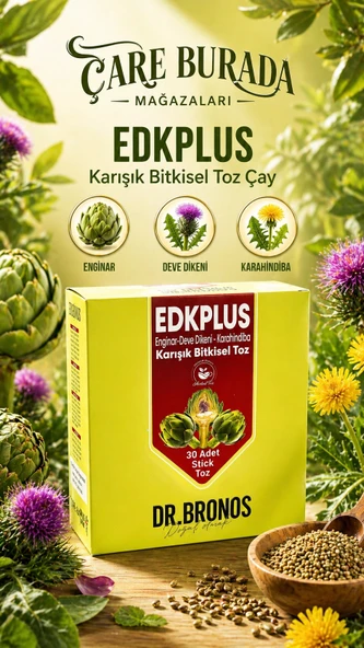 Dr. Bronos - EDKPLUS 30'lu Stick Çay (Enginar & Devedikeni & Karahindiba) ürün görseli 1
