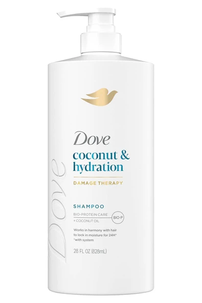 Dove Damage Therapy Hindistan Cevizi Yağlı Nemlendirici Şampuan 828ML ürün görseli 1