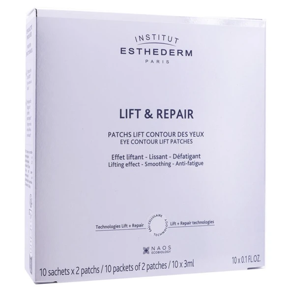 Institut Esthederm Lift Repair Eye Contour Lift Patches - Göz Çevresi Bakımı 10x3ml ürün görseli 1