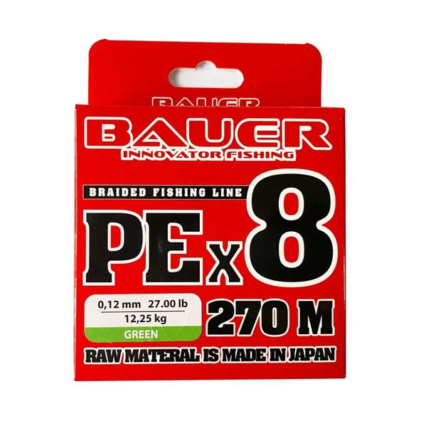 Bauer Innovator Fishing PEX8 270 mt İp Misina ürün görseli 1