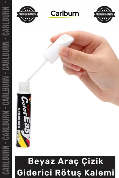 #RötuşBoya Opak Kaporta Tampon Boya Onarım Çizik Doldurucusu Beyaz Araç Çizik Giderici Rötuş Kalemi ürün görseli 1