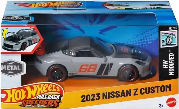 HPR70 1:43  Hot Wheels Çek-Bırak Araba - 2023 NISSAN Z JCM08 ürün görseli 1