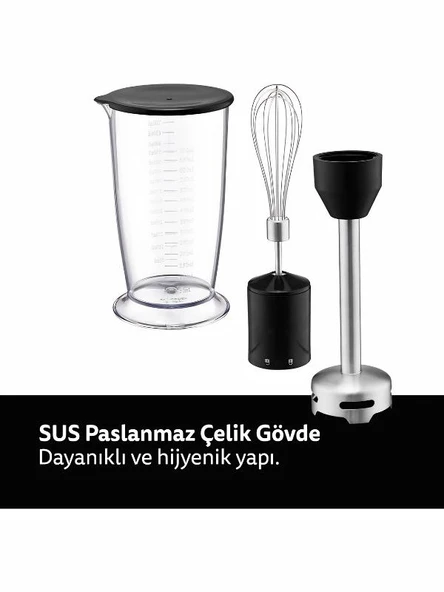 Morphy Richards MUC-HB64V 6000W Siyah Blender Seti - Resim 5