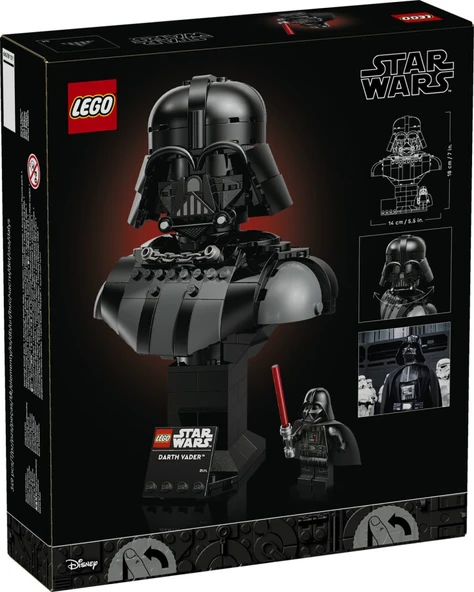 Lego Star Wars Darth Vader Büstü 75439 - Resim 4