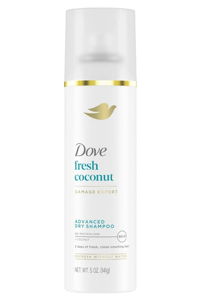 Dove Damage Expert Fresh Coconut Canlandırıcı Kuru Şampuan 141GR ürün görseli 1