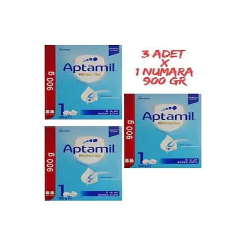Aptamil Milupa 1 Bebek Sütü Kutu 900 gr 3 ADET ürün görseli 1