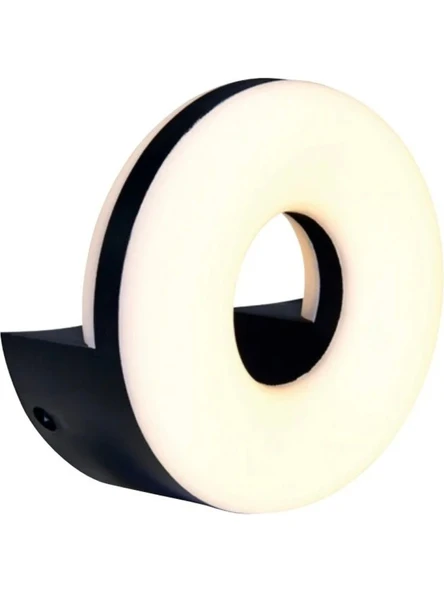 Horoz Aydınlatma Horoz 076-099-0010 Donut-10 Dış Mekan LED Aplik 10W 3000K ürün görseli 1