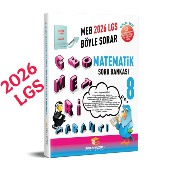 GEOMETRİ TABANLI MATEMATİK SORU BANKASI sinan kuzucu ürün görseli 1