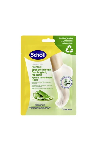 SCHOLL ALOE VERALI AYAK MASKESİ ÇORABI ürün görseli 1