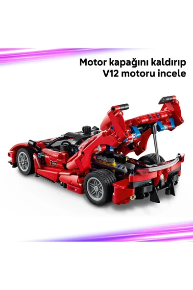 Lego 42212 Technic Ferrari FXX K - Resim 6