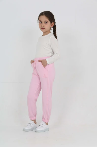 Toontoy Kız Çocuk Tonaton Nakışlı Eşofman Alt ürün görseli 1
