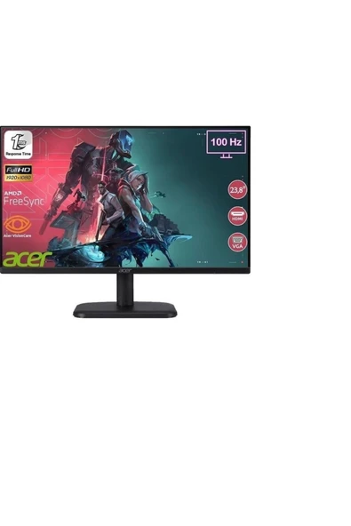 ACER EK241YE UM.QE1EE.E03 23.8" 1 ms Full HD IPS 100 Hz Monitör ürün görseli 1