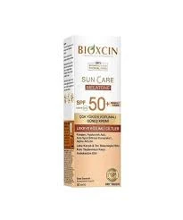 Bioxcin Sun Care Lekeye Eğilimli Ciltler Renkli Spf 50 Güneş Kremi 50 ml Tinted Arbutin, Kolajen, Hy ürün görseli 1