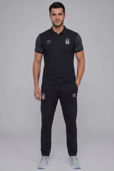 BEŞİKTAŞ ORİJİNAL LİSANSLI UMBRO EŞOFMAN ALTI+POLO T-SHİRT ürün görseli 1